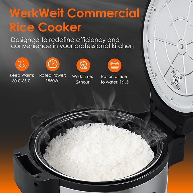 50-Cup Commercial Rice Cooker