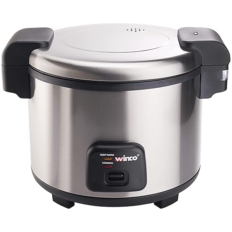 Winco Commercial-Grade Electric Rice Cooker (30 Cup)